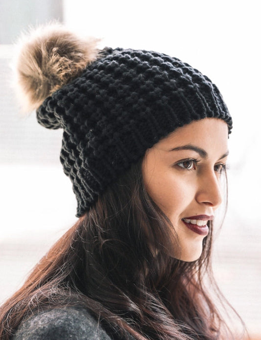 Textured Knit Beanie