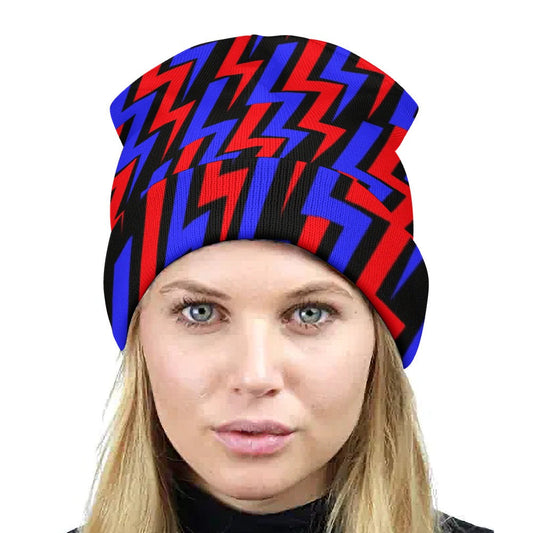 Bowie's Thunderbolts Cuffed Beanie