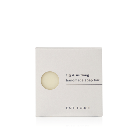 Bath House Fig & Nutmeg - Handmade Soap Bar (100 g) #10086699