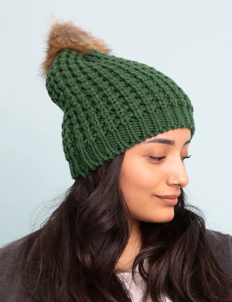 Textured Knit Beanie