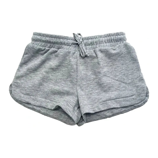 Brushed Soft Cloud Short, Heather Grey