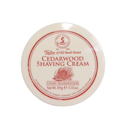 Cedarwood Shaving Cream - by Taylor of Old Bond Street (Pre-Owned)