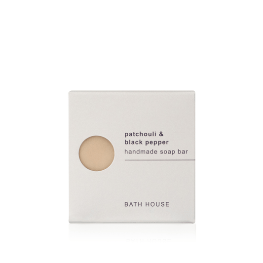 Bath House Patchouli & Black Pepper - Handmade Soap Bar (100 g) #10086714