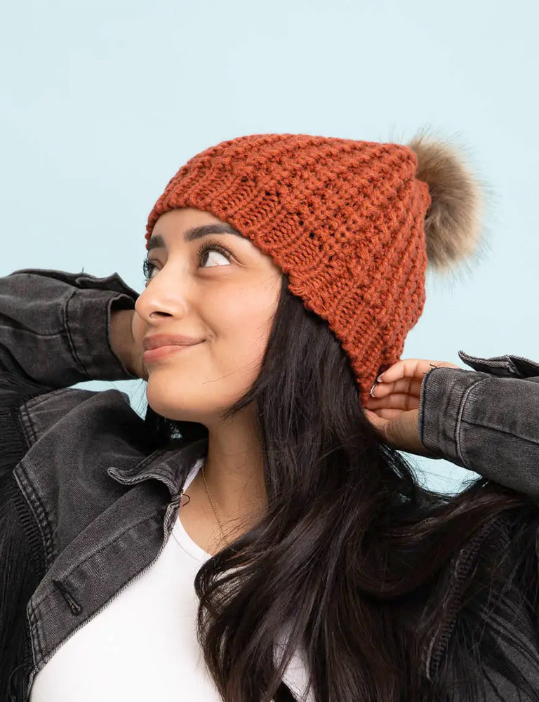 Textured Knit Beanie