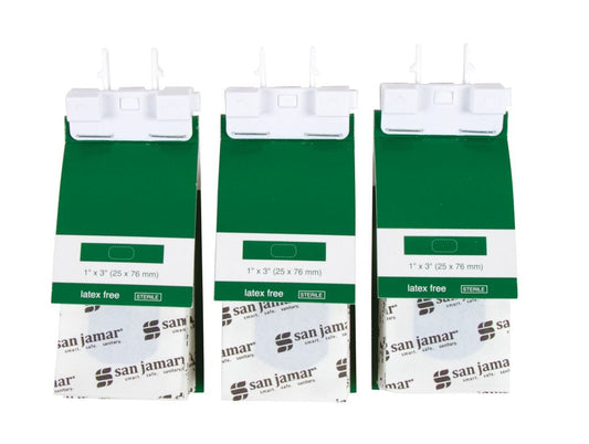 San Jamar MKBR901 Mani-Kare Strip Bandage Refill 45 Count