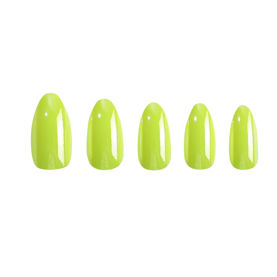 Yellow Glaze Press-on Nails