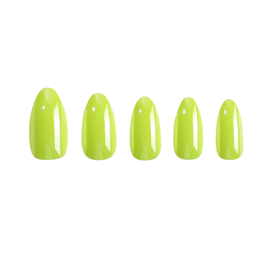 Yellow Glaze Press-on Nails